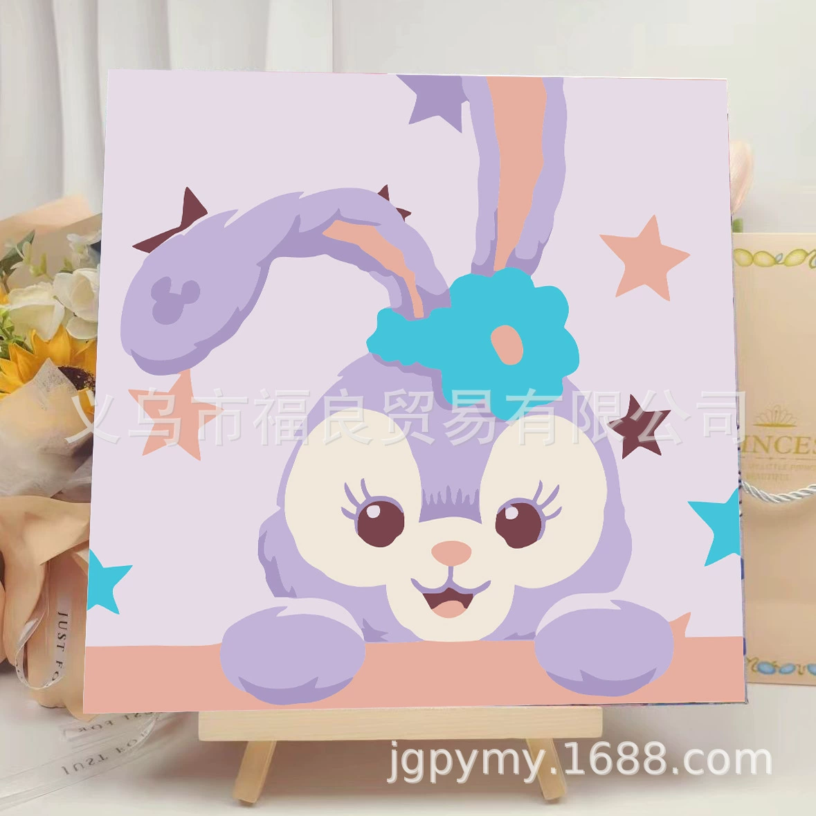 Набор алмазной мозаики DIY 30×30 см, деревянная рама, стразы и инструменты для выкладки