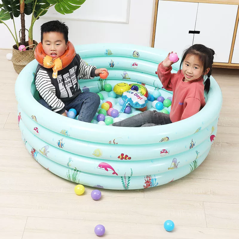 Утолщенный океанический бассейн с шариками, детский игрушечный бассейн, детский домашний домашний забор, игрушка с шариками для детей от 1 до 3 лет