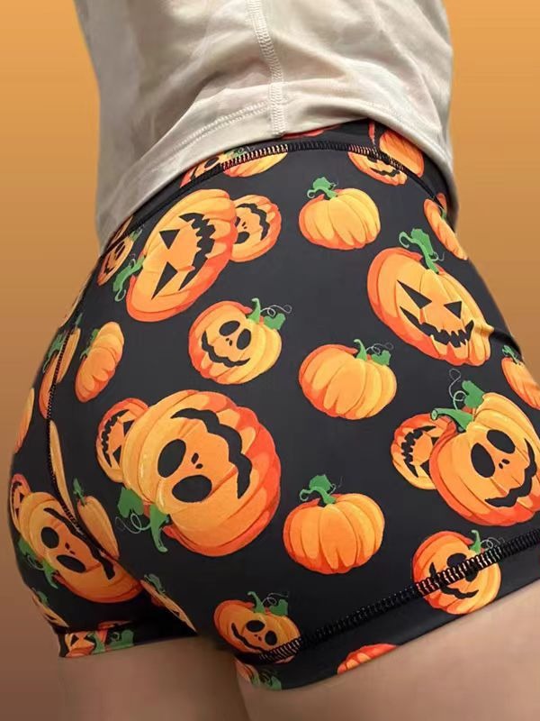 Nuevos pantalones cortos de yoga de tres puntos, cintura alta, cadera alta, sensación desnuda, alta elasticidad, transpiración, absorción de humedad, sudor, acondicionamiento físico, carreras, mujeres