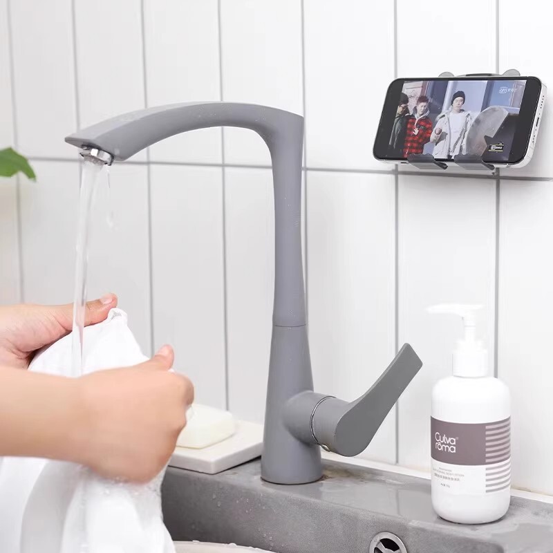 キッチンやバスルームのライブテレビ視聴用の穴のない携帯電話ホルダー壁掛け、寝室のベッドサイドの充電用収納ラック|undefined