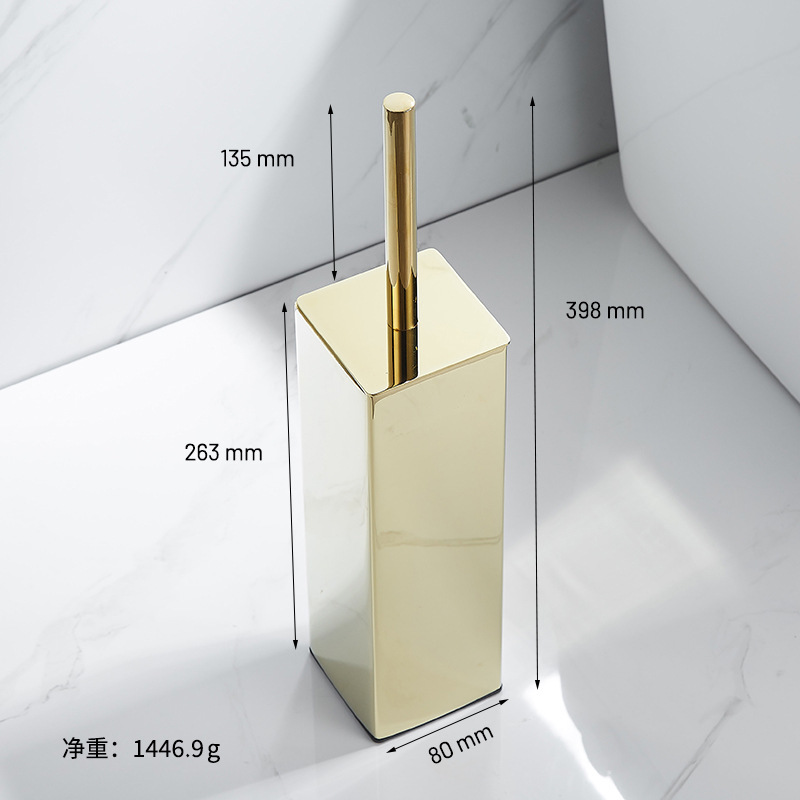304ステンレス製トイレブラシ、床置き式浴室トイレ用、防臭、死角なしの清掃セット|undefined