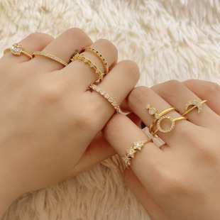 �W���r�ЈA���ʯ��ָŮins�W�t���|��ɫʳָ��С�����|�ʯ�䳱