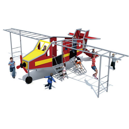 Custom Outdoor Landscape Space Theme Non-standard Playground Equipment New Community Park Large Stainless Steel Slide