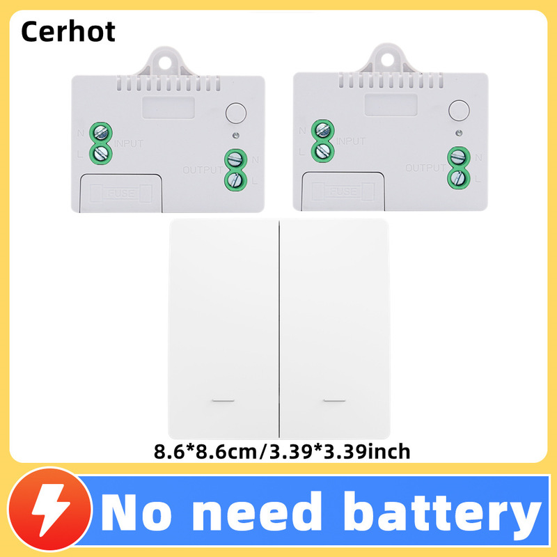 配線不要、電池不要、防水、自動電力スイッチ、ロッカータイプ家庭用ワイヤレスカジュアルリモコンスイッチ|undefined