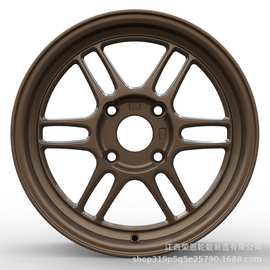 FBX022 15寸旋压款铝合金汽车轮毂 4孔8孔新外观适合多种车款改装