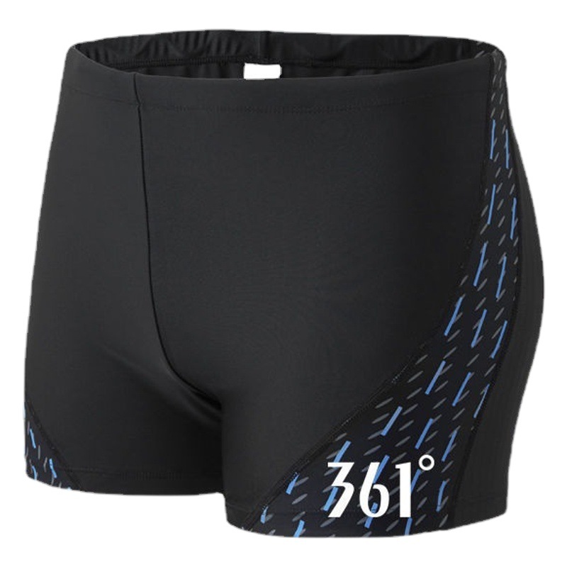 361 Men's Swimming Trunks Anti-embarrassment Swimming Suit for Boys suit Boxer Swimming Trunks Breathable plus size Loose Three-point