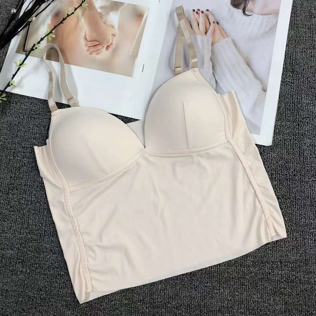 Nueva inconsútil alto elástico belleza de alta calidad las mujeres chaleco inalámbrico yoga sujetador ropa interior deportiva al por mayor image 4