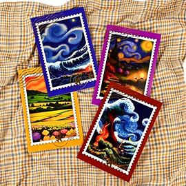 拼图、拼板;扑克、桌游牌;贺卡