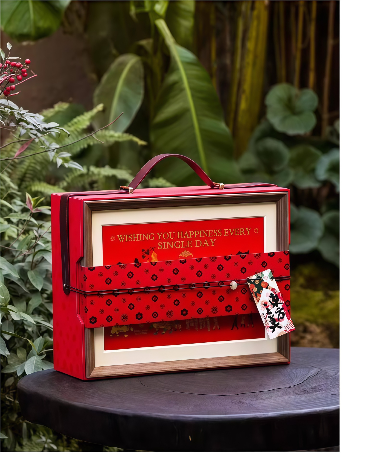 2026 Year of the Horse Gift Box American Ginseng and Bird's Nest Set New Year Gifting 600g preparation