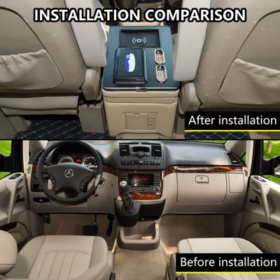 Benz Viano 2010-2015 models — Armrest box