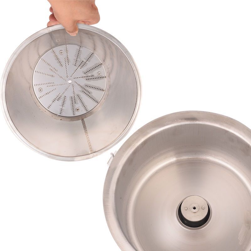 Máquina de extracción de jugo de fruta comercial separación de jugo de leche y té de hoteles domésticos de alta potencia de gran calibre automático de frutas