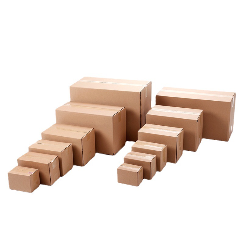 Caja de regalo de impresión de cartón caja de embalaje expreso alimentos de frutas y verduras caja de color industrial caja de Tarjeta blanca producción