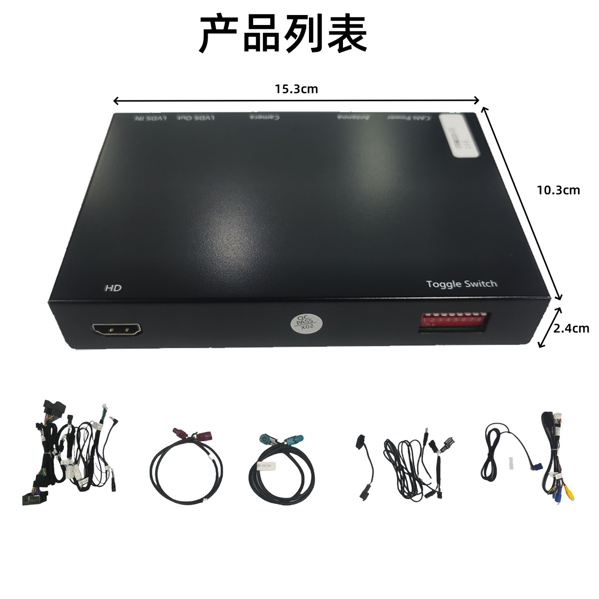 Applicable to BMW-CIC wireless carplay decoder original car screen upgrade/mobile phone screen/Android auto