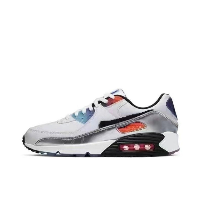 莆田靴Air Max 90復古エアマット靴ネット面通気耐摩耗性男女レジャー運動ランニング靴対外貿易|undefined