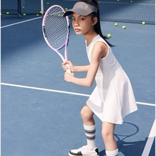 网球连衣裙女孩运动网球裙儿童背心健身瑜伽跑步服舞蹈速干衣球服
