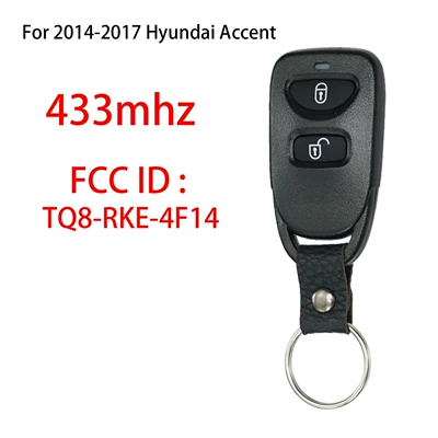 Suitable for Hyundai Car Keys - 433mhz