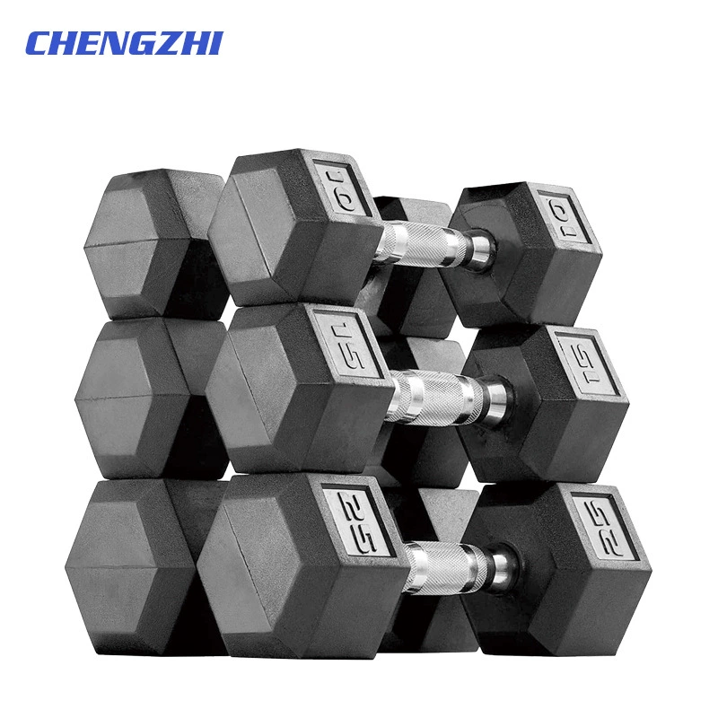 Hexagonal men's dumbbells for commercial use for gym