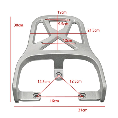 car battery car motorcycle tail: Other Electric Vehicle Accessories - f6-aluminum-shelf
