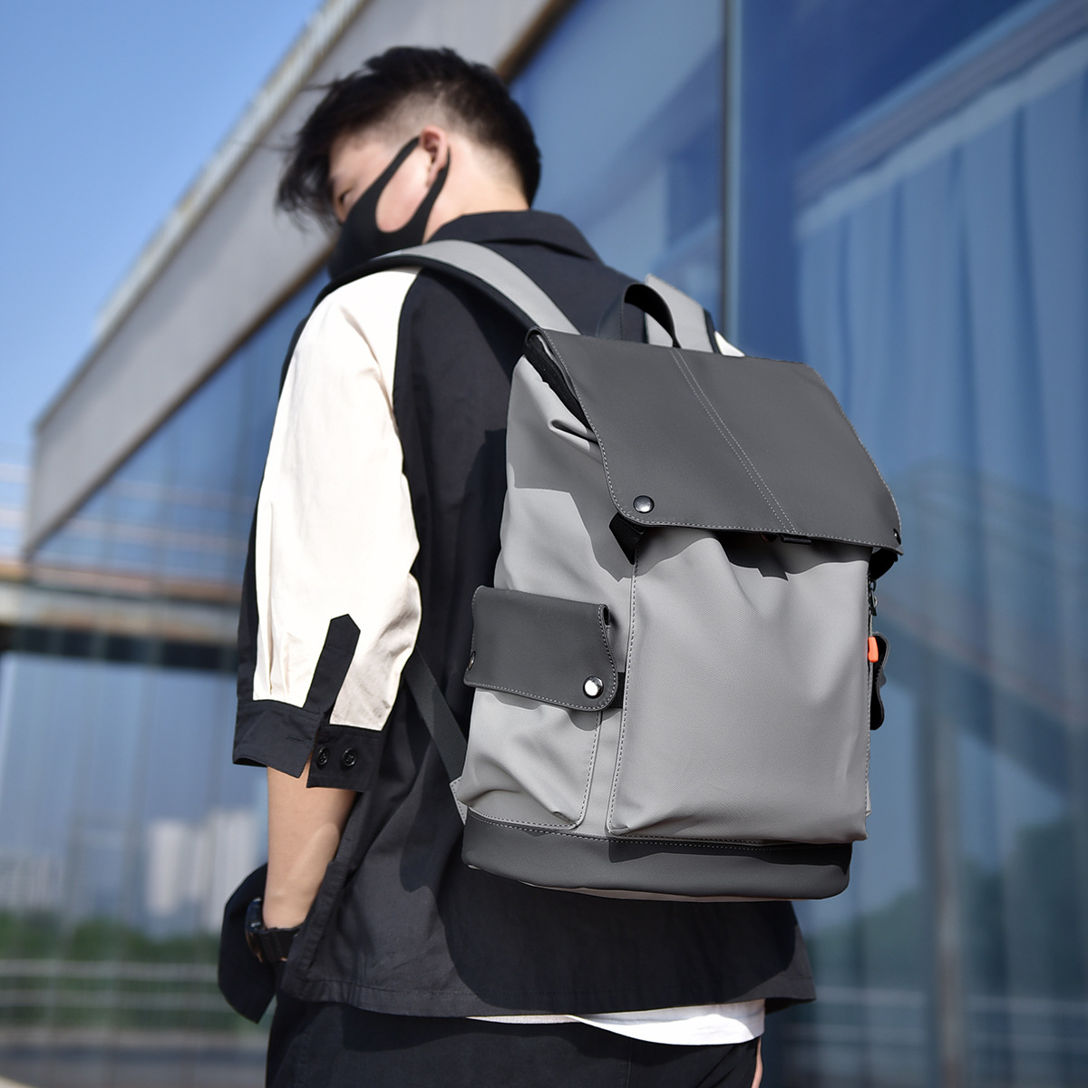 Rucksack Top Qualität Casual Große Kapazität Rucksack für Männer und Frauen Wasserdicht Mode Einfache Student Schule Tasche_voghion.com