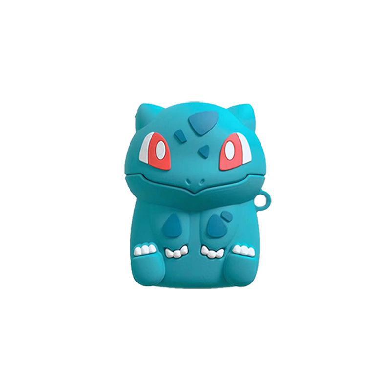 Airpods caso protector oso Apple Bluetooth auricular inalámbrico de dibujos animados lindo caja de silicona Shell aplicable