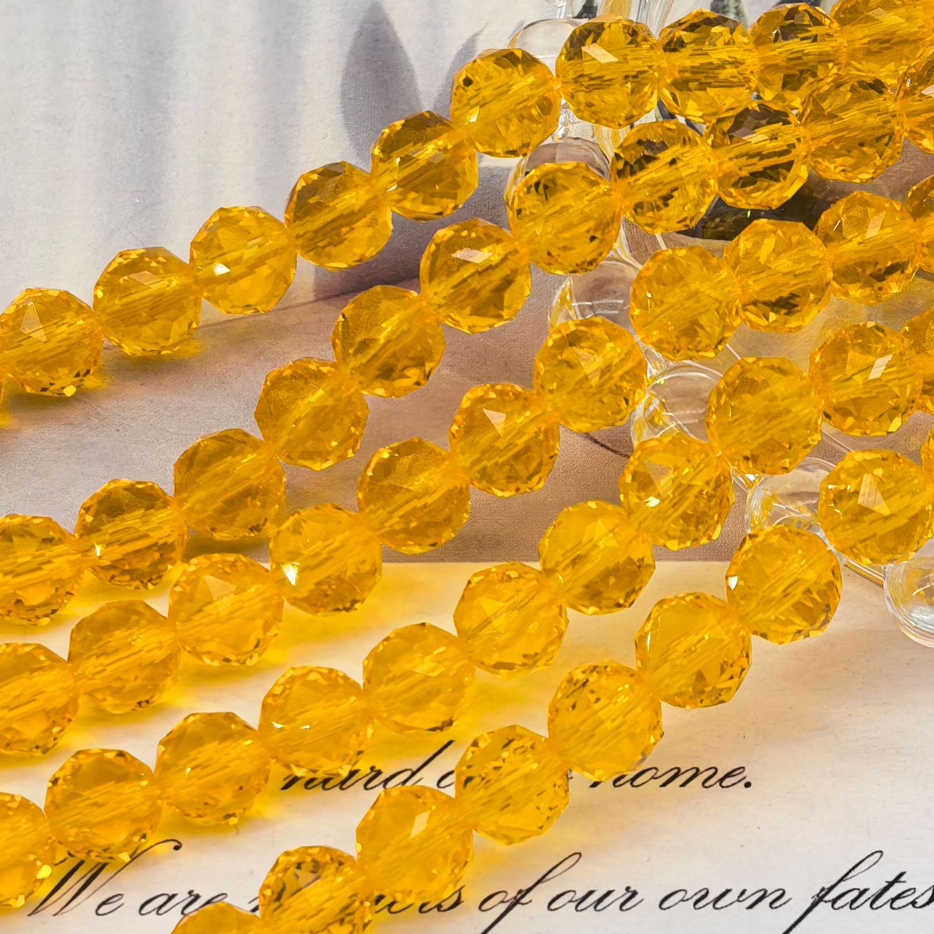 Bola de flores de 8mm Jingjing K9 cuentas sueltas de cristal 64 superficies cortadas con cuentas Accesorios de joyería hechos a mano de bricolaje Pulsera Collar lote suelto image 88