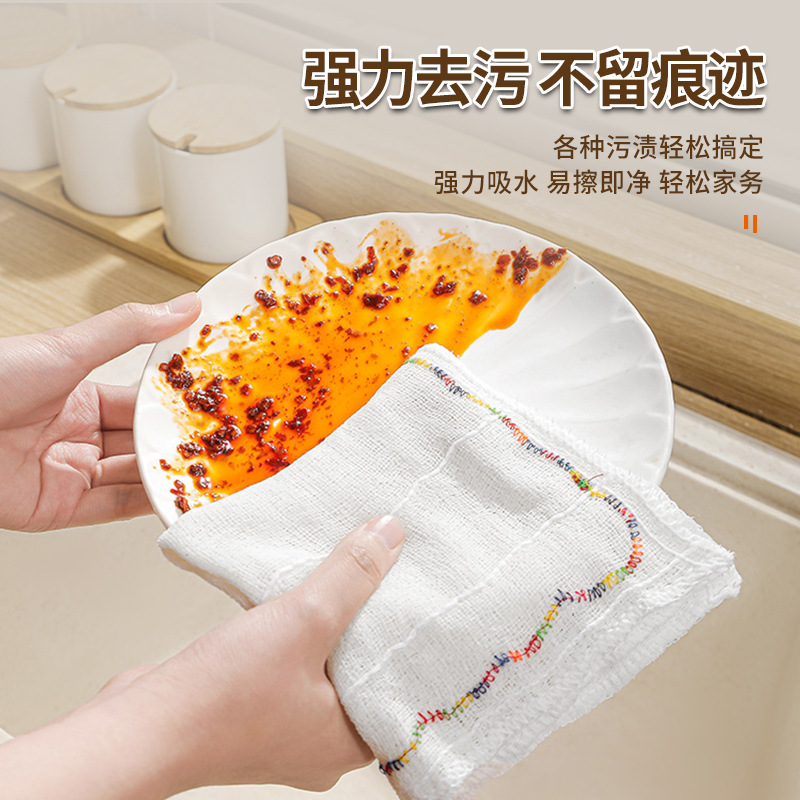Paño de Limpieza de Cocina de Microfibra, A prueba de Aceite y Descontaminante, para Ollas y Vajillas image 3