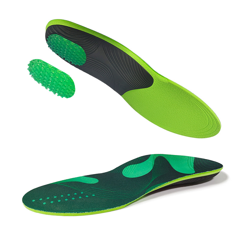 Sports Insole Breathable Shock Absorbing Arch Thickened Elastic High Elastic Sports Shoe Insole Female Basketball Insole Male Player Version