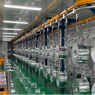 Shengfeng Professional Supply Car Wheel Hub Electrostatic Powder Spray Production Line Fully Automatic Spraying Efficient and Environmentally Friendly