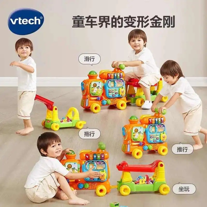 Игрушечный поезд VTech, каталка, 1–3 года