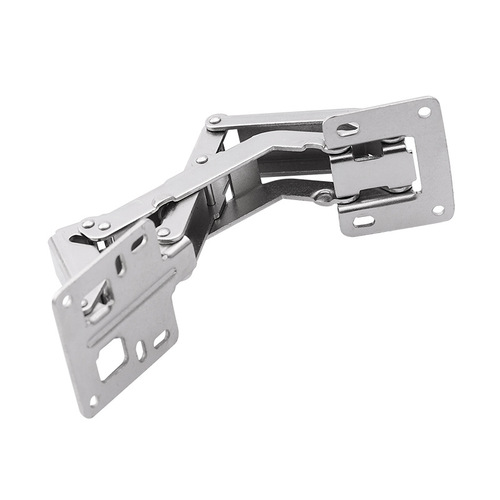 170° hole-free frog hinge cabinet door damping wardrobe hinge cabinet arch bridge spring folding hardware accessories
