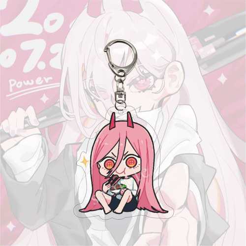 Chainsaw Man anime Chainsaw Man Dencima Chima Hayakawa Akipa Waji Yelei Sebochita pendant keychain