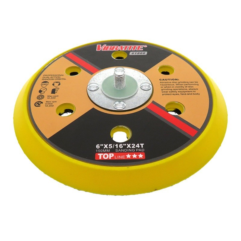 Disco de pulido autoadhesivo eléctrico de papel de lija flocado de molienda de molienda de chasis de molienda de superficie metálica multipropósito