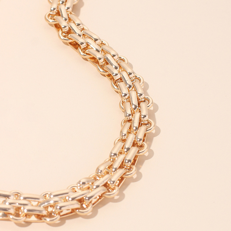 Hip-Hop Vintage Style Alloy Solid Color Women'S Jewelry Set display picture 8