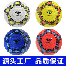 跨境世界杯联赛PVC机缝加厚耐磨比赛训练football成人5号充气足球