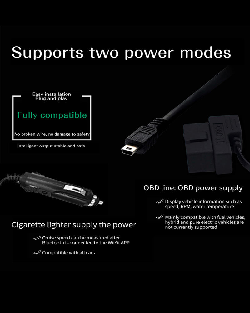 Navigation Version Usb-Powered Car Hud Head-Up Display Universal High-Definition Portable Speed Projector Q10