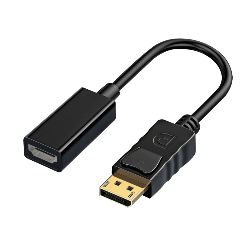 DP to HDMI ротор высоко-четкий конвертер настольный ноутбук видеокарта внешний телевизионный проектор DP кабель