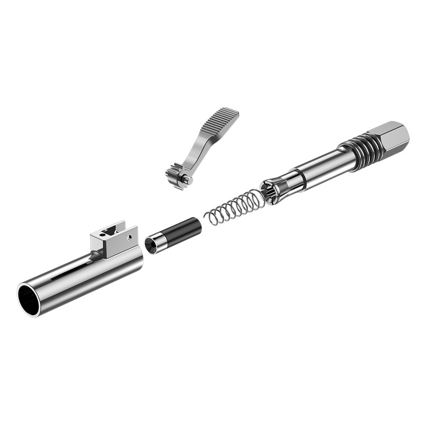 Pistola de grasa boquilla cerradura abrazadera tipo boquilla de inyección de aceite de alta presión tipo tornillo doble mango manual eléctrico neumático máquina de mantequilla accesorios de autobloqueo