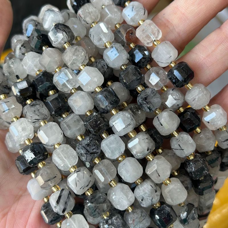 天然石角糖8mmブロック正方形瑪瑙水晶DIYアクセサリーアクセサリー半製品ビーズビーズ|undefined