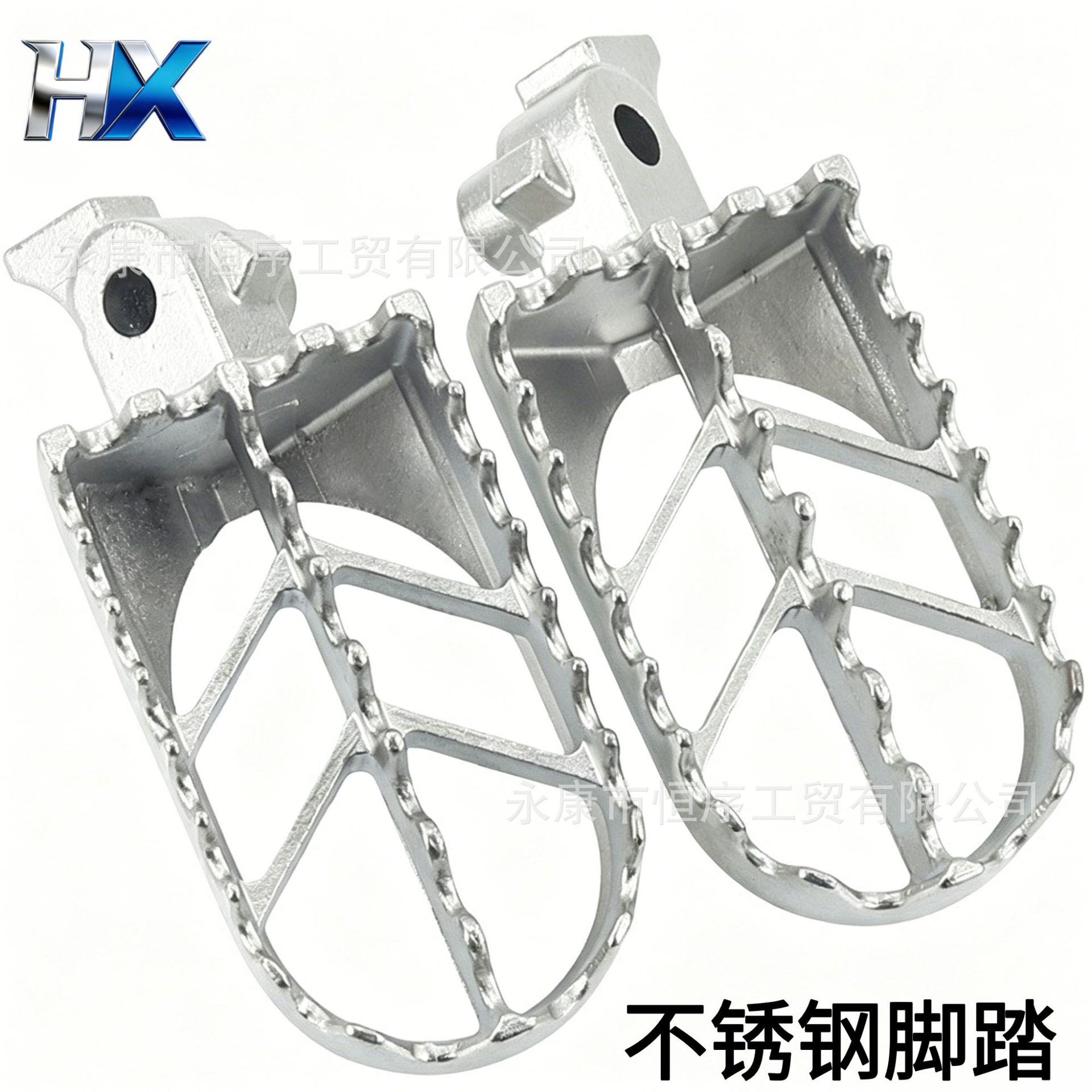 Off-Road Motorcycle Modification Parts Stainless Steel Footrests Huayang Bosuer Cqr Stainless Steel Footrests