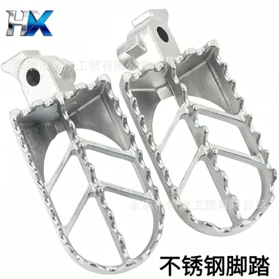Off-Road Motorcycle Modification Parts Stainless Steel Footrests Huayang Bosuer Cqr Stainless Steel Footrests