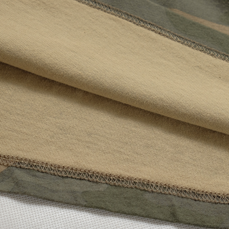 AK ARMY男裝迷彩T恤 250g重磅珠地棉面料 迷彩短袖男圓領(lǐng)軍事復(fù)古