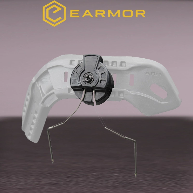 Тактическая гарнитура M32 с шумоподавлением EARMOR FAST шлем модифицированный наушник направляющая для гарнитуры подвесной поворотный кронштейн