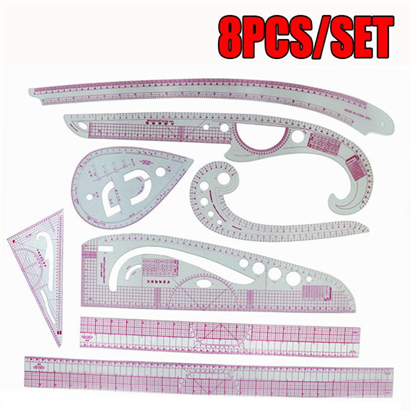 Ruler French Curve Cutting Rulers Yardst...