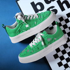 春夏季布面板鞋男鞋帆布鞋時尚潮流純色百搭輕便透氣內里舒適