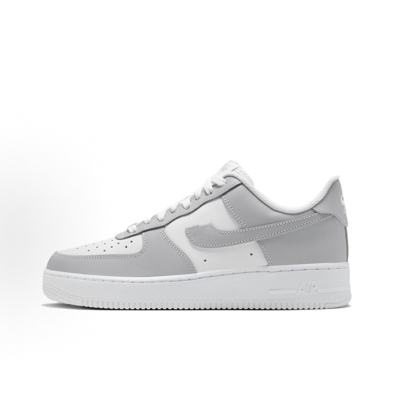 Zapatos Pitian AF1 Fuerza Aérea No. 1 zapatos blancos bajos, zapatos blancos casuales para hombres y mujeres. image 9