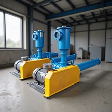 罗茨鼓风机配件污水处理曝气增氧气力输送养殖罗茨风机