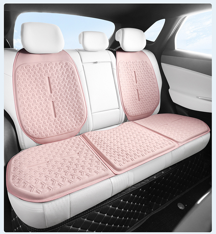 Honeycomb Car Seat Cushion, Universal for All Seasons, Summer Cooling Cushion, Breathable and Ventilated Seat Backrest, Light Luxury Cold Gel Driver's Seat