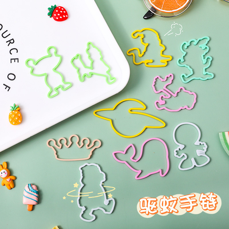 驅蚊手環學生夏季戶外便攜隨身兒童寶寶防蚊手鏈成人少女防蚊發繩