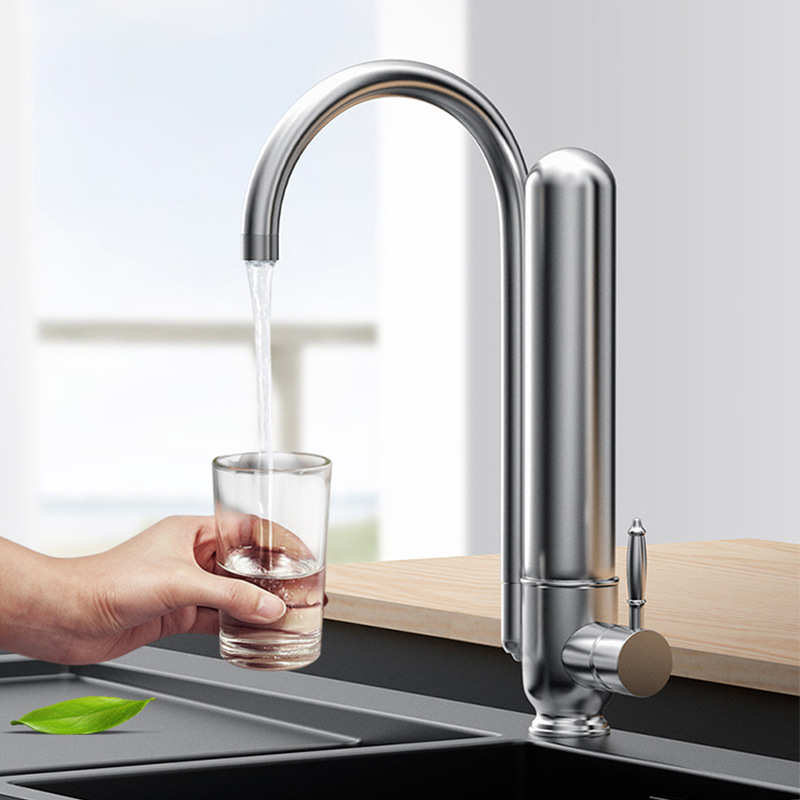 Upgraded Water Purifier Household Direct Drinking Kitchen Faucet Filter Stainless Steel Tap Water Filtration Water Purifier