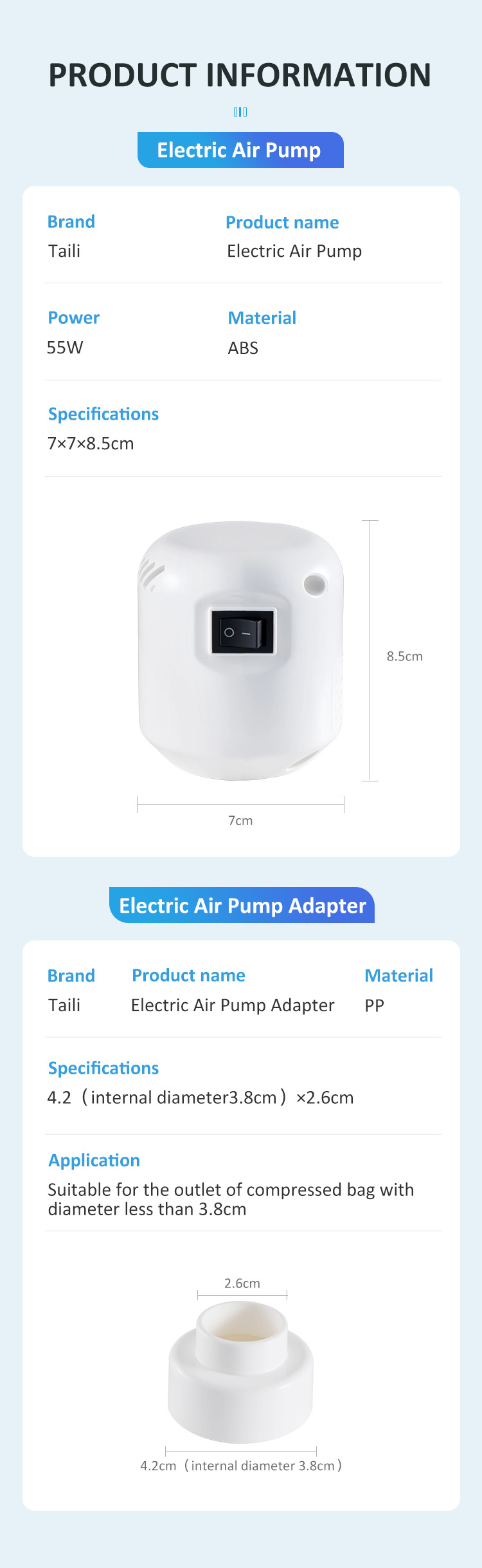 Compressed Bag Air Pump 5